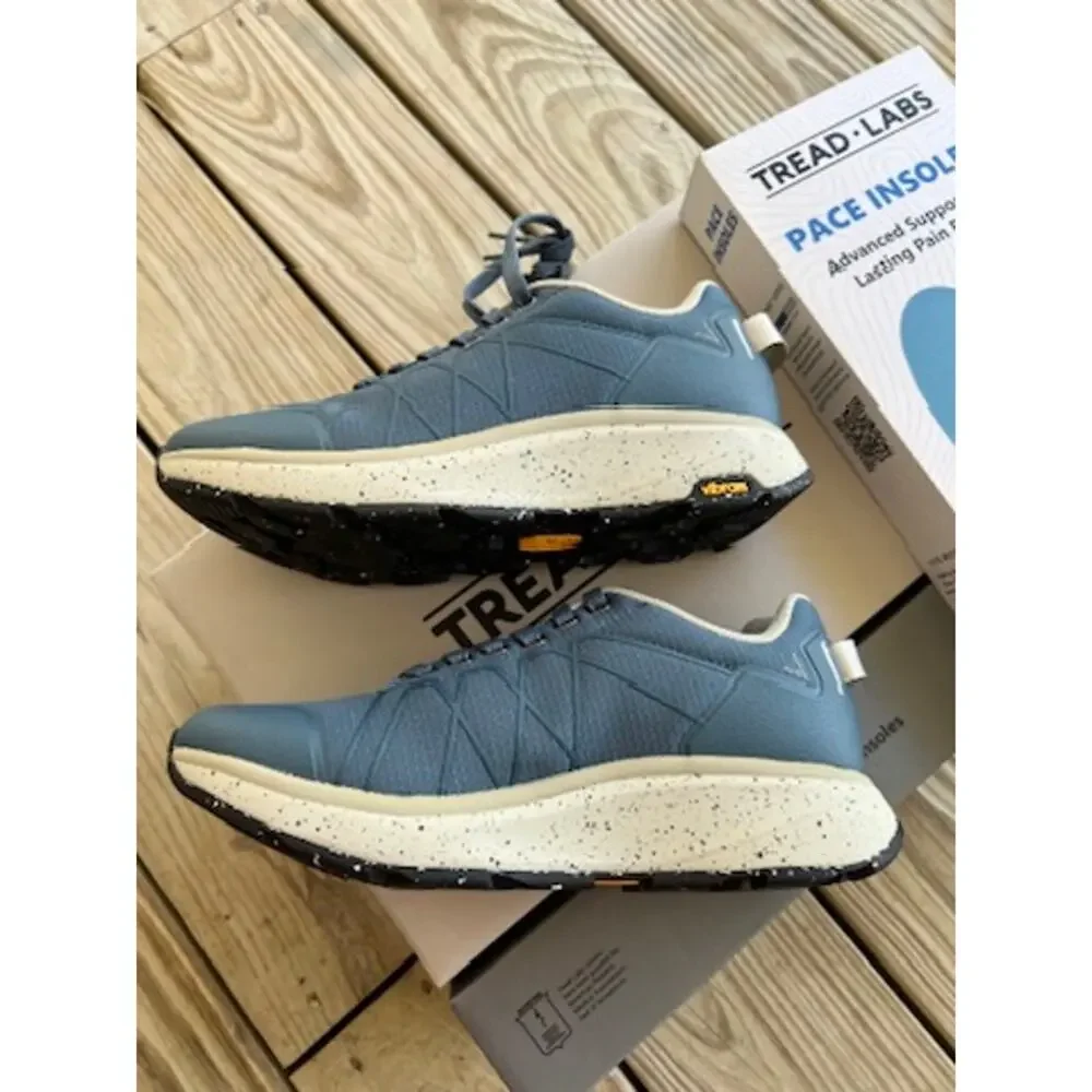 Tread Labs Dover RS women ocean blue 7.5 NWT NEW with insoles EU 38.5